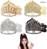 Impression High Quality Metal Hair Accessory (Pack of 12)